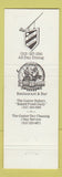 Matchbook Cover - Gunter Hotel San Antonio TX