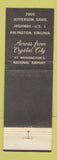 Matchbook Cover - Hospitality House Motor Inn Arlington VA WEAR