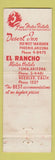 Matchbook Cover - Desert Inn Phoenix AZ