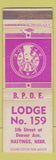 Matchbook Cover - Elks Lodge Hastings NE