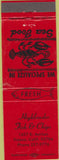 Matchbook Cover - Highlander Fish Chips Fresno CA