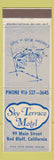 Matchbook Cover - Sky Terrace Motel Red Bluff CA