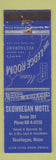 Matchbook Cover - Skowhegan Motel ME WORN
