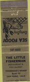 Matchbook Cover - Little Fisherman San Pedro CA