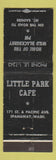 Matchbook Cover - Little Park Cafe Spanaway WA WEAR