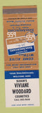 Matchbook Cover - Sloan's Viviane Woodard Cosmetics