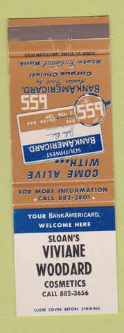 Matchbook Cover - Sloan's Viviane Woodard Cosmetics