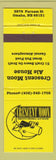 Matchbook Cover - Crescent Moon Ale House Omaha NE