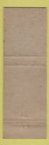 Matchbook Cover - Bino's Sunset House San Francisco CA
