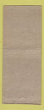 Matchbook Cover - Shamrock Club Hackensack NJ pinup BOBTAIL WEAR