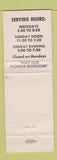Matchbook Cover - Brookville Hotel KS