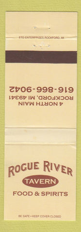 Matchbook Cover - Rouge River Tavern Rockford MI