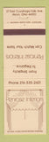 Matchbook Cover - Penrose Interiors Akron OH