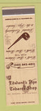 Matchbook Cover - Edward's Pipe Tobacco Shop West Palm Beach FL