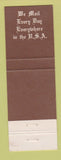 Matchbook Cover - Edward's Pipe Tobacco Shop West Palm Beach FL