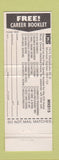 Matchbook Cover - International Correspondence Schools Montreal QC
