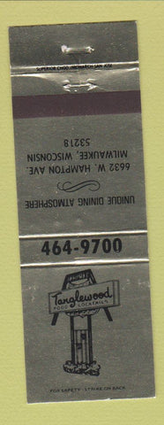 Matchbook Cover - Tanglewood Restaurant Milwaukee WI