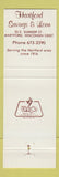 Matchbook Cover - Hartford Savings and Loan WI