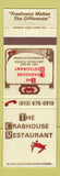 Matchbook Cover - Redwood Inn Restaurant Pittsburgh PA