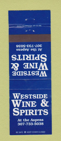 Matchbook Cover - Westside Wine Spirits