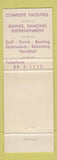 Matchbook Cover - Elks Lodge Tacoma WA
