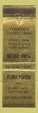 Matchbook Cover - Plaka Tavern New York City