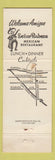 Matchbook Cover - Senor Ruben's Mexican Restaurant Westminster CA