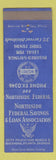 Matchbook Cover - Northside Federal Savings and Loan Atlanta GA