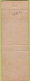 Matchbook Cover - Lotus Gardens Chinese Indianapolis IN