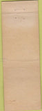 Matchbook Cover - Herb's Bar NO TOWN