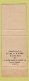 Matchbook Cover - Dwight D Eisenhower for President