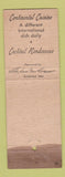 Matchbook Cover - Mayan Restaurant New York City DD Bean WEAR
