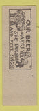 Matchbook Cover - Wonder Bar SAMPLE