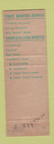 Matchbook Cover - Gardner Trust Company Ashburnham Baldwinville MA