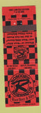 Matchbook Cover - Roscoe's BBQ Minneapolis St Paul MN