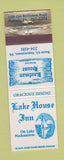 Matchbook Cover - Lake House Inn Perkasie PA