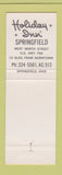 Matchbook Cover - Holiday Inn Springfield OH