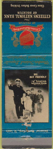 Matchbook Cover - Citizens National Bank Decatur