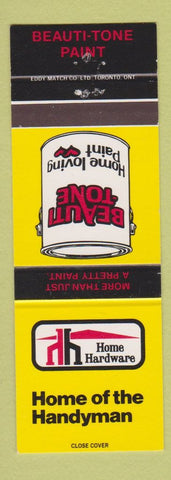 Matchbook Cover - Home Hardware Beauti Tone Paint