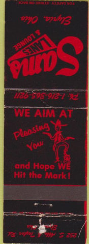 Matchbook Cover - Sam's Lanes Bowling Elyria OH