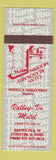 Matchbook Cover - Valley Vu Motel Stockton IL