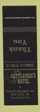 Matchbook Cover - Cattleman's Motel Bay City TX
