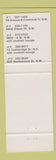 Matchbook Cover - The Tops Pizza Restaurant Canada