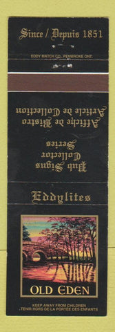 Matchbook Cover - Eddy Match Pub Signs Old Eden