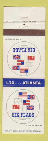 Matchbook Cover - Six Flags of Georgia Atlanta GA