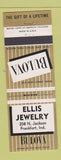Matchbook Cover - Bulova Watches Ellis Jewelry Frankfort IN
