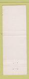 Matchbook Cover - Bulova Watches Ellis Jewelry Frankfort IN