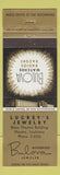 Matchbook Cover - Bulova Watches Luckey's Houma LA
