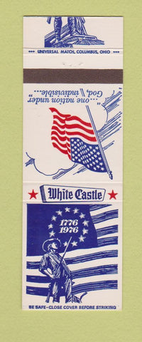 Matchbook Cover - White Castle 1976 Bicentennial