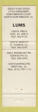 Matchbook Cover - Little Heidelberg Chicago IL WEAR
